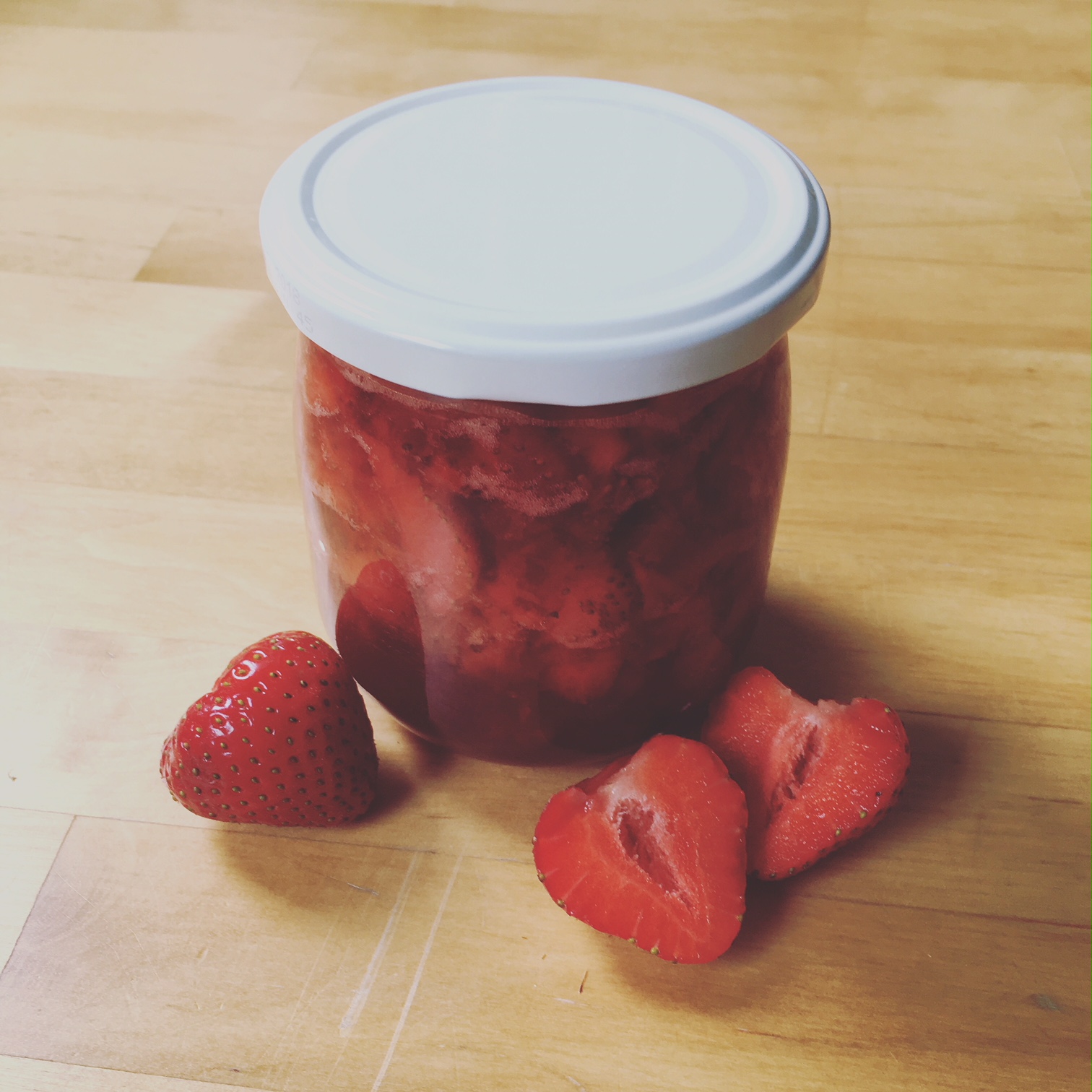 Rezept: Erdbeerkompott | Andrea Uehr. Slow Living. Blog.